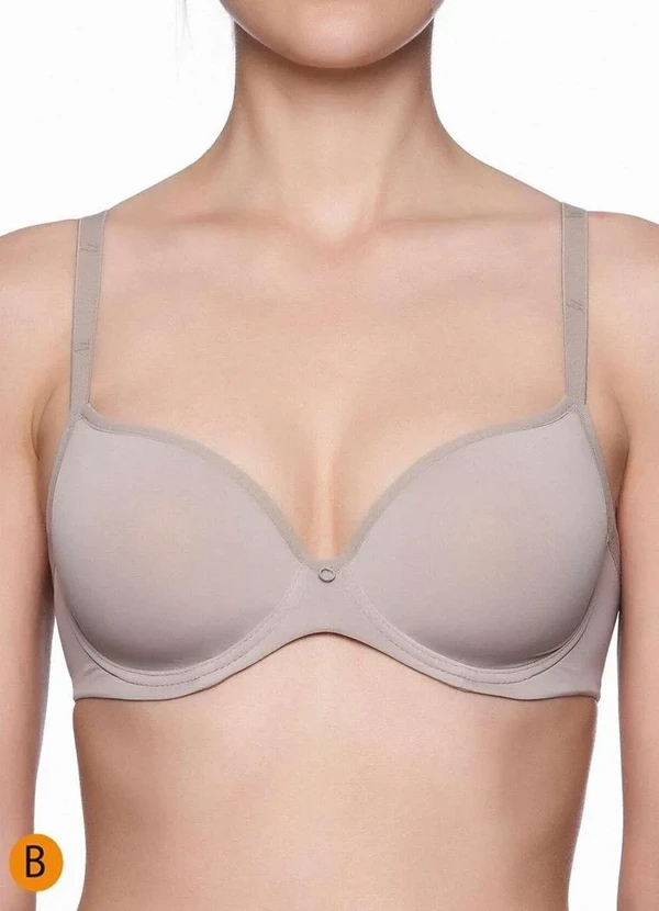Liz - Sutiã com Aro e Bojo Liz 51381 Taça B 260-Sepia 2