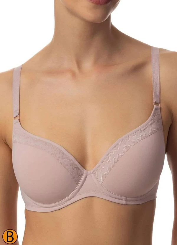 Liz - Sutiã com Aro e Bojo Liz 51501 Taça B 365-Blush