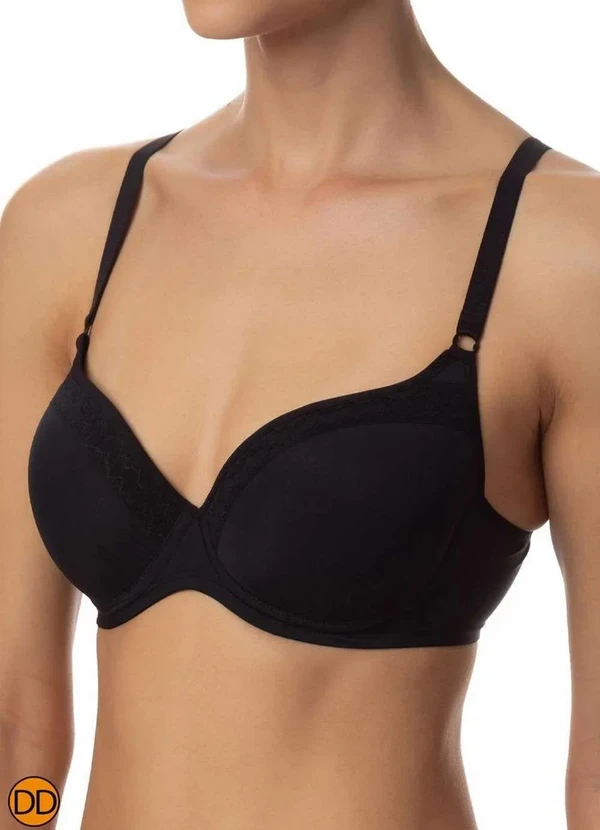 Liz - Sutiã com Aro e Bojo Liz 51501 Taça Dd 071-Preto 3