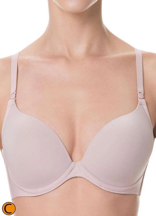 Liz - Sutiã com Aro e Bojo Liz 51690 Taça C Blush