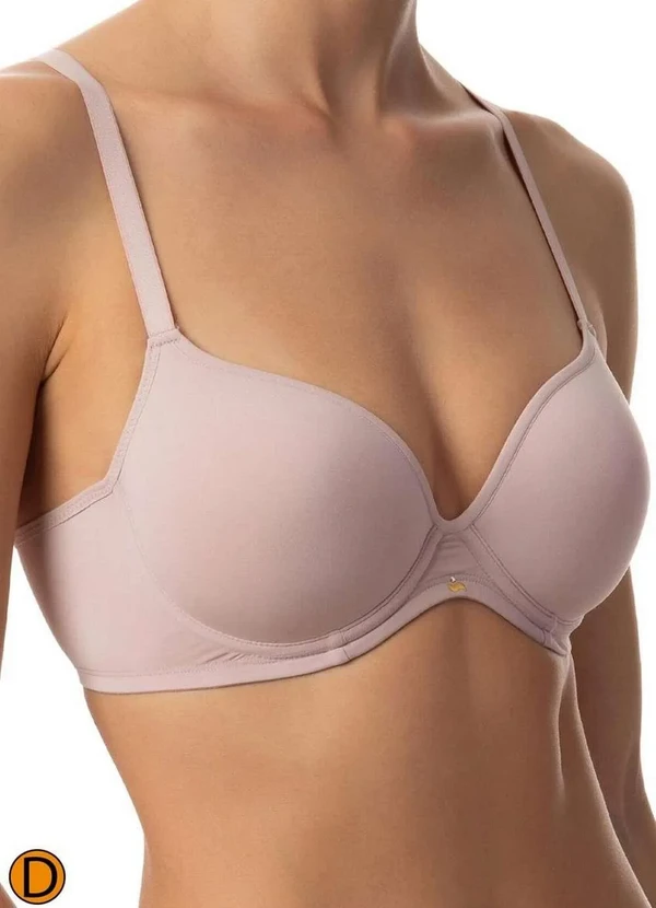 Liz - Sutiã com Aro e Bojo Liz 51809 Taça D 365-Blush 2