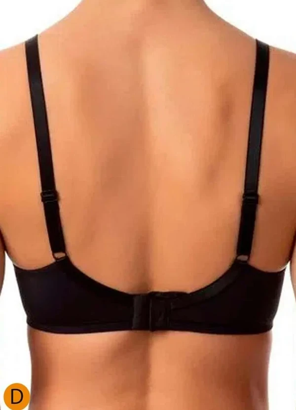 Liz - Sutiã com Aro e Bojo Liz 51809 Taça D 71-Preto 3