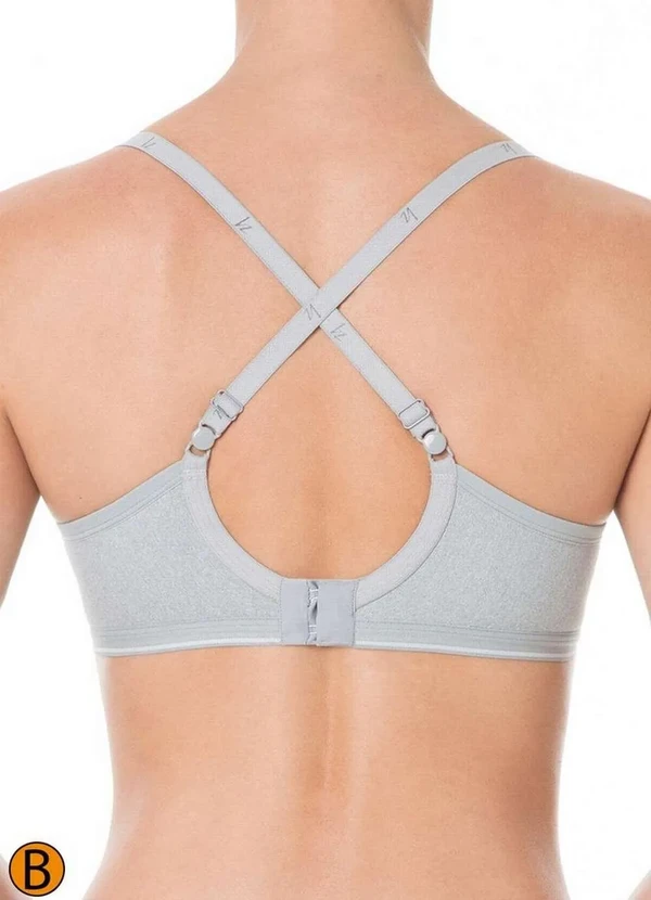 Liz - Sutiã com Aro e Bojo Liz 51818 Taça B 212-Washed-Prata 3