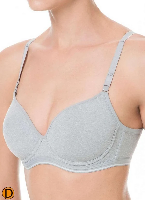 Liz - Sutiã com Aro e Bojo Liz 51818 Taça D 212-Washed-Prata 2