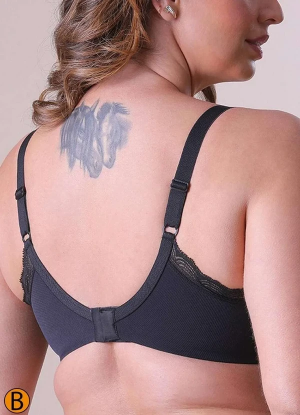 Liz - Sutiã com Aro e Bojo Liz 51925 Taça B 71-Preto 2