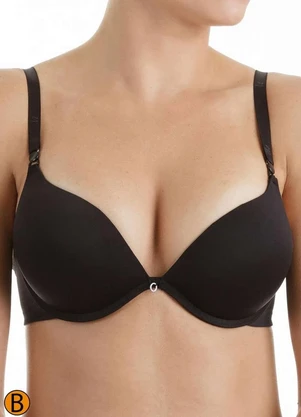 Sutiã com Aro e Bojo Push Up Liz 51384 Taça B - LIZ