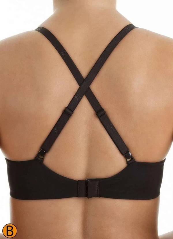 Liz - Sutiã com Aro e Bojo Push Up Liz 51384 Taça B 71-Preto 2