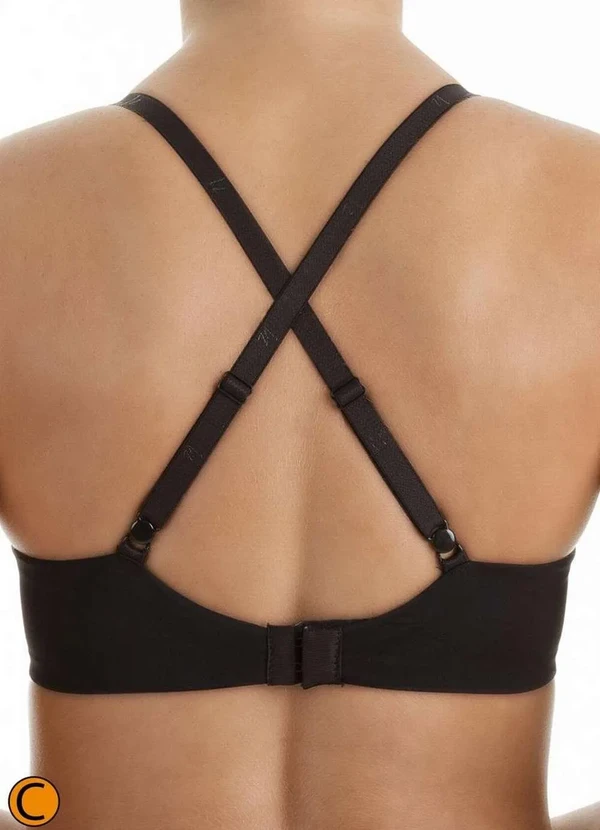 Liz - Sutiã com Aro e Bojo Push Up Liz 51384 Taça C 71-Preto 2