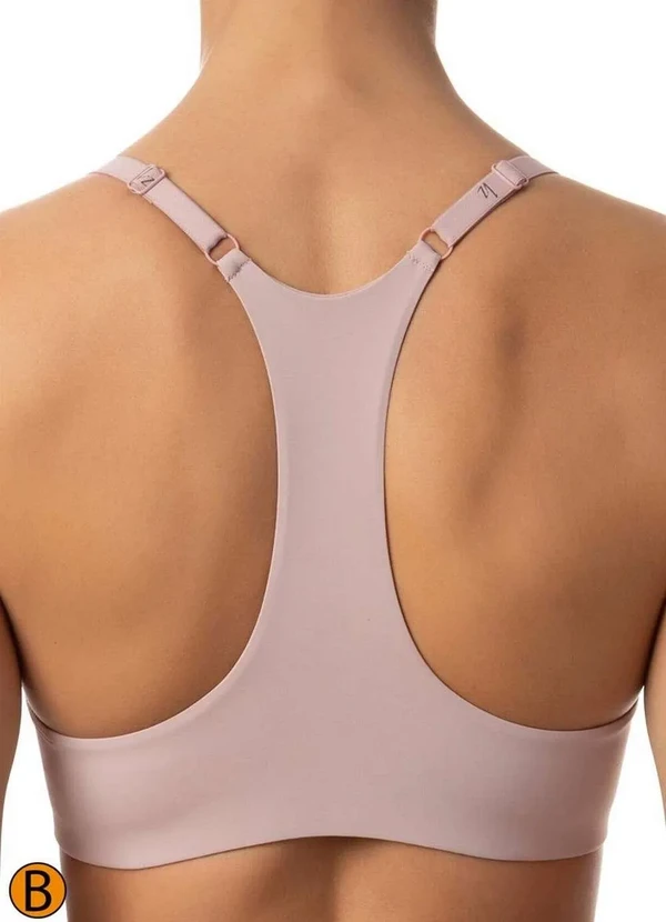 Liz - Sutiã com Aro e Bojo Push Up Liz 51385 Taça B 365-Blush 3