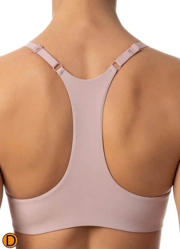 Liz - Sutiã com Aro e Bojo Push Up Liz 51385 Taça D 365-Blush 3