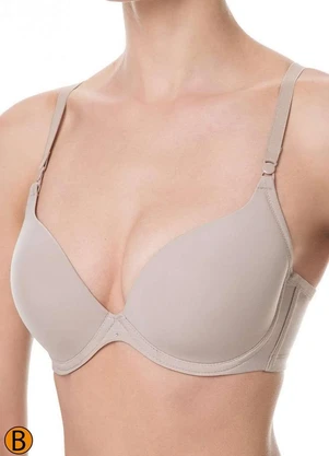 Sutiã com Aro e Bojo Push Up Liz 51690 Taça B - LIZ