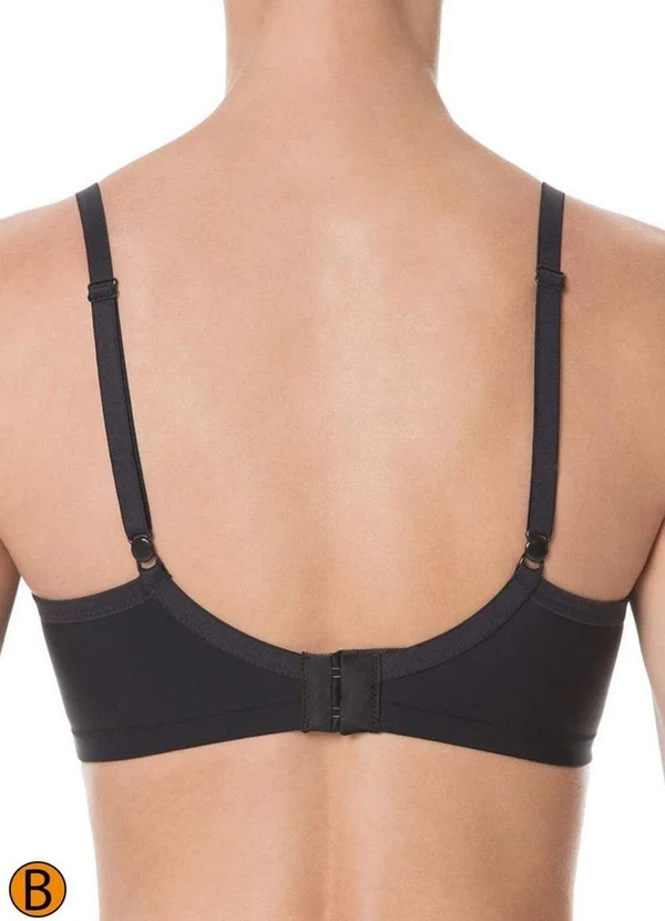 Liz - Sutiã com Aro e Bojo Push Up Liz 51690 Taça B 71-Preta 3