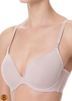 Sutiã com Aro e Bojo Push Up Liz 51690 Taça B - LIZ