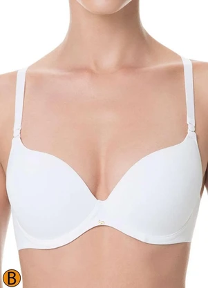 Sutiã com Aro e Bojo Push Up Liz 51805 Taça B - LIZ