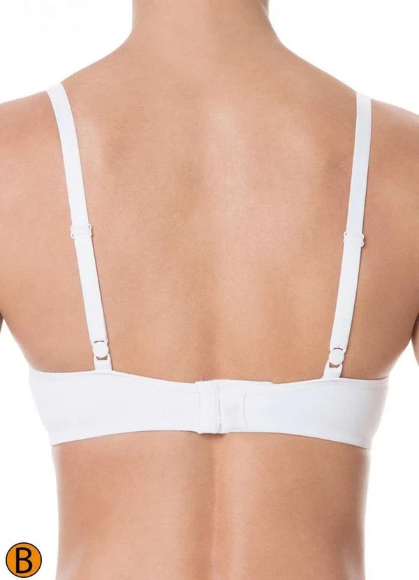 Liz - Sutiã com Aro e Bojo Push Up Liz 51805 Taça B 09-Branco 2