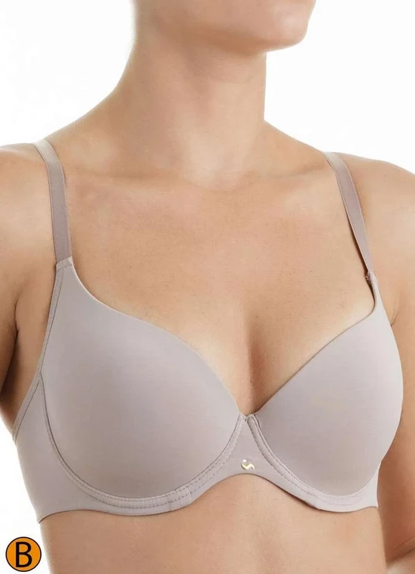 Liz - Sutiã com Aro e Bojo Push Up Liz 51805 Taça B 260-Sepia 2