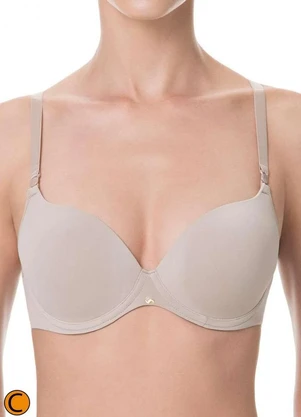 Sutiã com Aro e Bojo Push Up Liz 51805 Taça C - LIZ