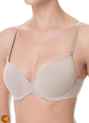 Sutiã com Aro e Bojo Push Up Liz 51805 Taça C - LIZ