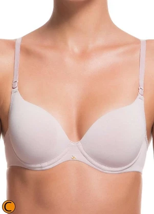 Sutiã com Aro e Bojo Push Up Liz 51805 Taça C - LIZ