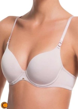 Sutiã com Aro e Bojo Push Up Liz 51805 Taça C - LIZ