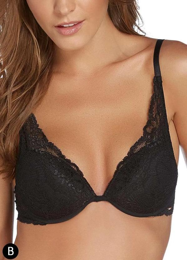 Valisere - Sutiã com Aro e Bojo Push Up Valisere 24190 Taça B 507-Sunkisses