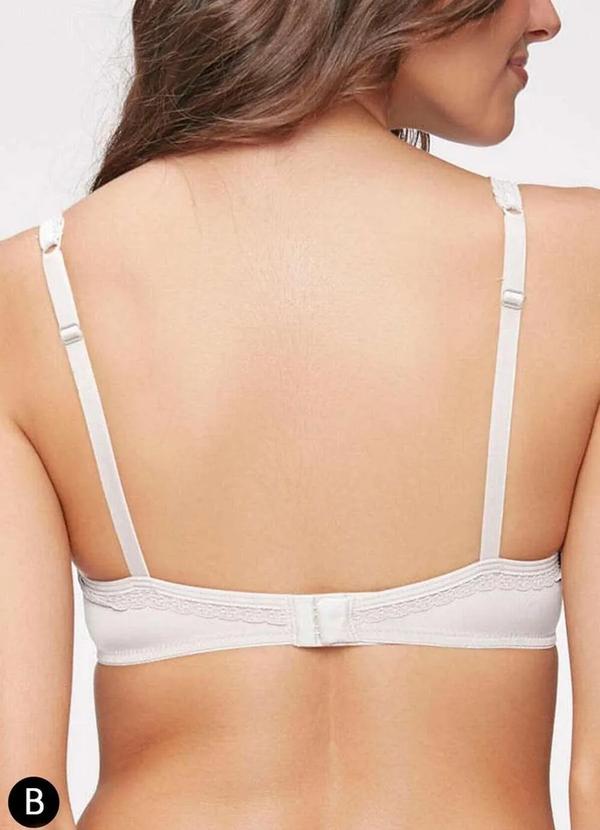Sloggi - Sutiã com Aro e Bojo Sloggi 27016 Taça B 220-Branco 2