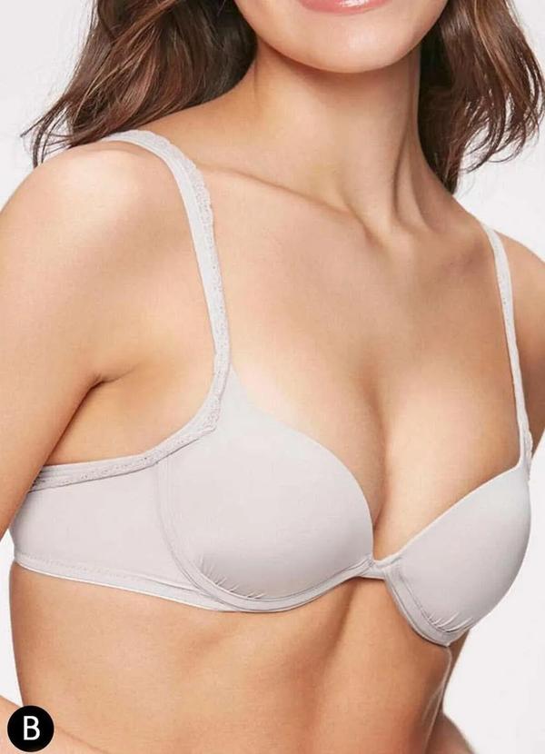 Sloggi - Sutiã com Aro e Bojo Sloggi 27016 Taça B 220-Branco 3