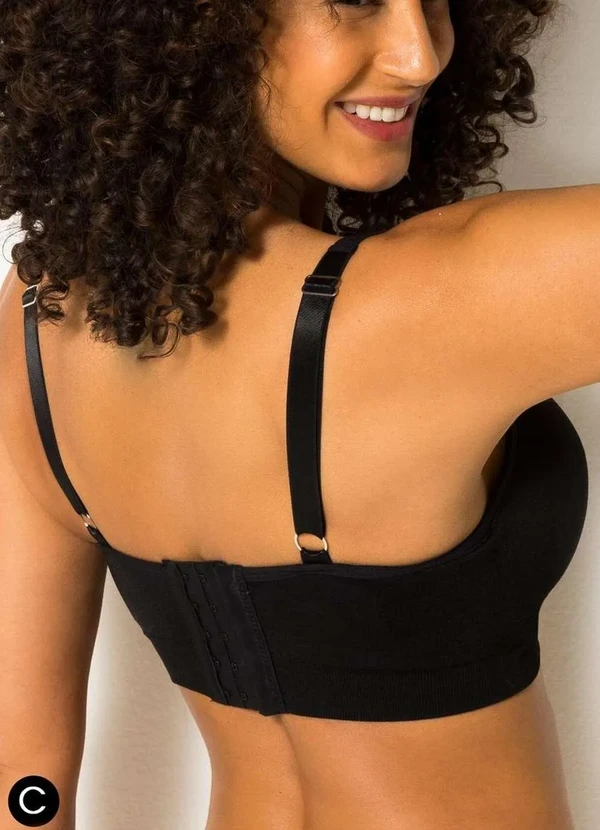 Trifil - Sutiã com Aro e Bojo Trifil 0975 Taça C 0008-Preto 2