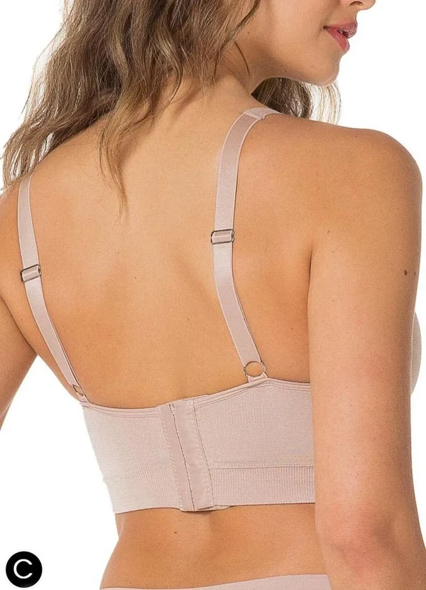 Trifil - Sutiã com Aro e Bojo Trifil 0975 Taça C 0se8-Macadamia 2