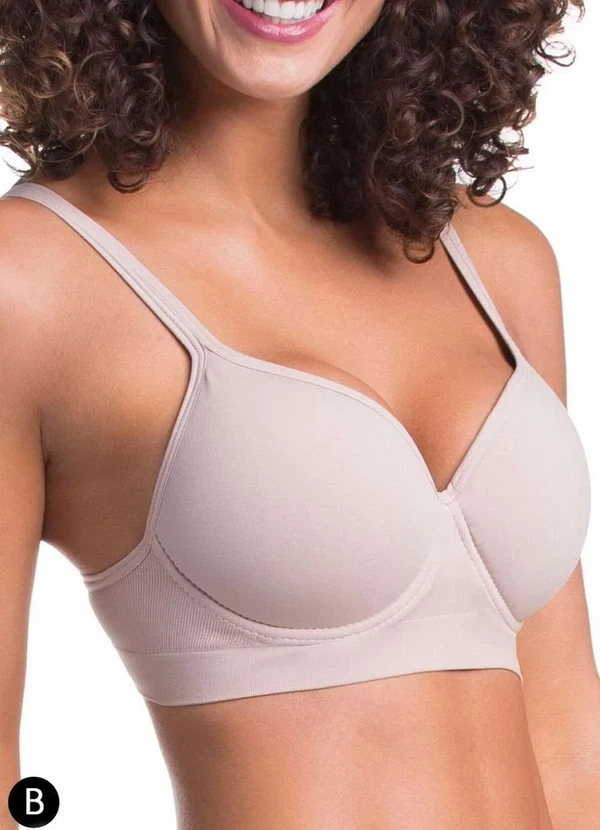 Trifil - Sutiã com Aro e Bojo Trifil 1925 Taça B 0se8-Macadâmia 2