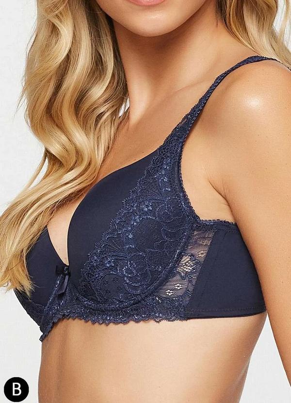 Valisere - Sutiã com Aro e Bojo Valisere 20035 Taça B 639-Maritimo 3