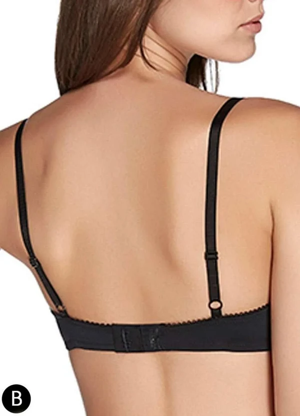 Valisere - Sutiã com Aro e Bojo Valisere 21008 Taça B 71-Preto 2