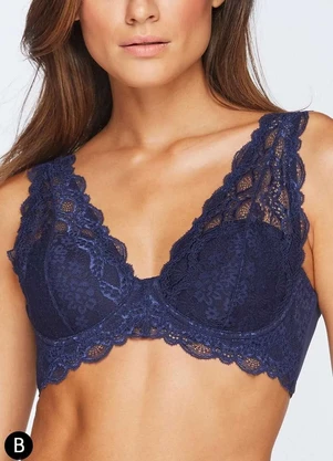 Sutiã com Aro e Bojo Wp Triumph Havana 24824 Taça B - TRIUMPH