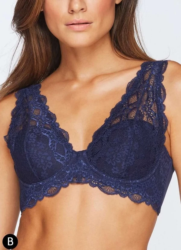 Triumph - Sutiã com Aro e Bojo Wp Triumph Havana 24824 Taça B 229-Maritimo