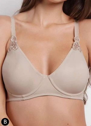 Sutiã com Aro e sem Bojo Darling 06.16 Taça B - DARLING