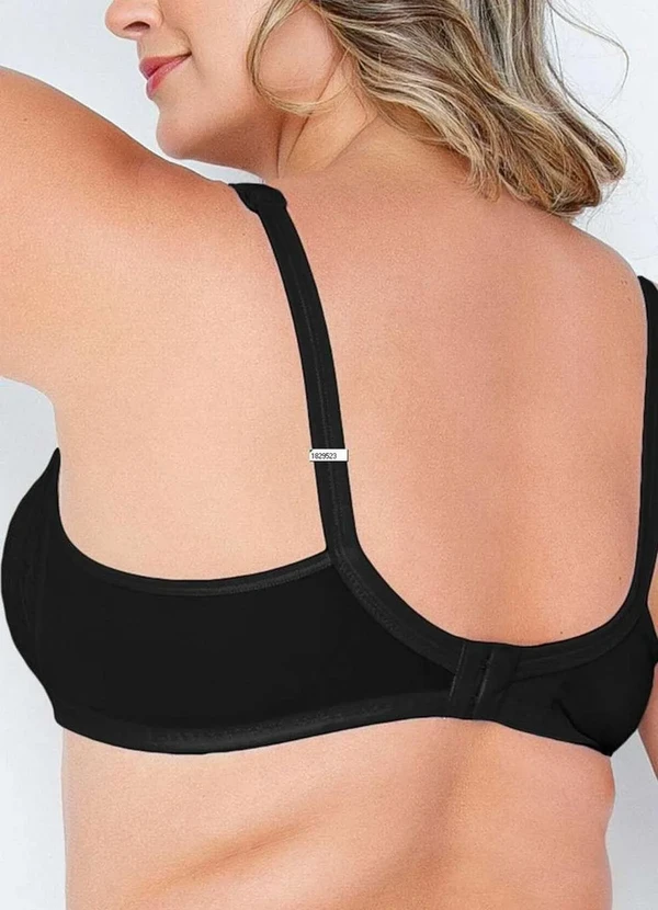 Dilady - Sutiã com Aro e sem Bojo Dilady 139200 012-Preto 2