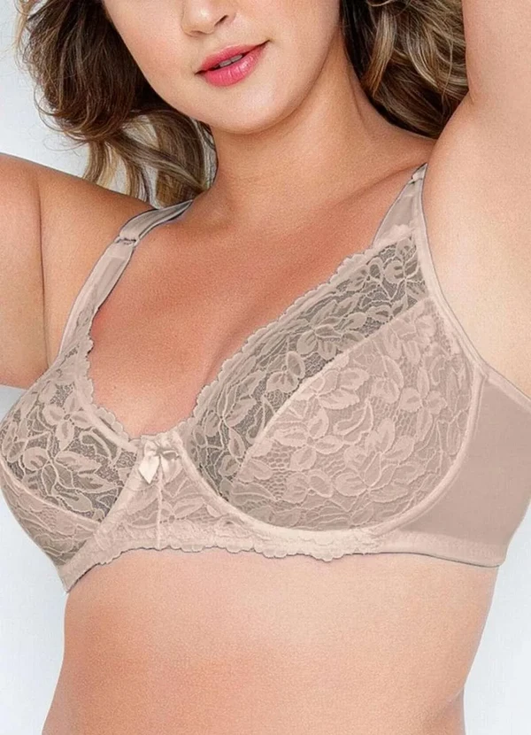 Dilady - Sutiã com Aro e sem Bojo Dilady 139200 080-Chocolate