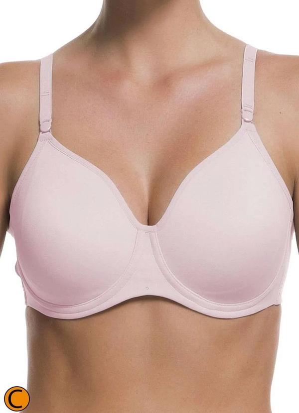 Liz - Sutiã com Aro e sem Bojo Liz 51698 Taça C 365-Blush