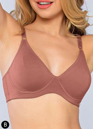 Sutiã com Aro e sem Bojo Love Secret 975010 - LOVE SECRET