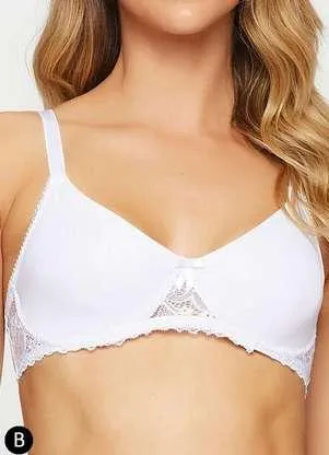 Sutiã com Aro e sem Bojo Valisere 22411 Taça B - VALISERE