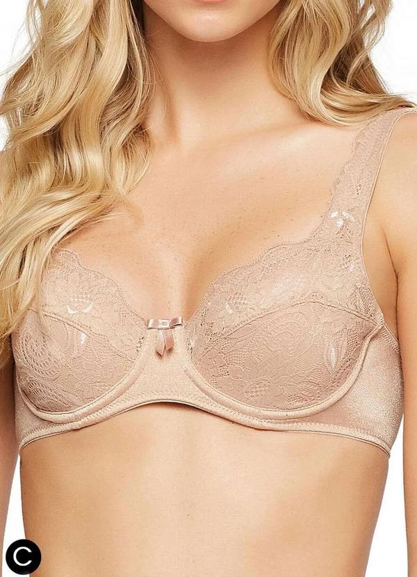 Valisere - Sutiã com Aro e sem Bojo Valisere 26123 Taça C 50-Chocolate