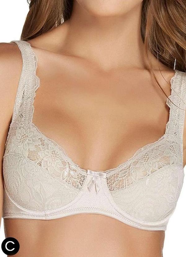 Valisere - Sutiã com Aro e sem Bojo Valisere 26123 Taça C 964-Ecolove