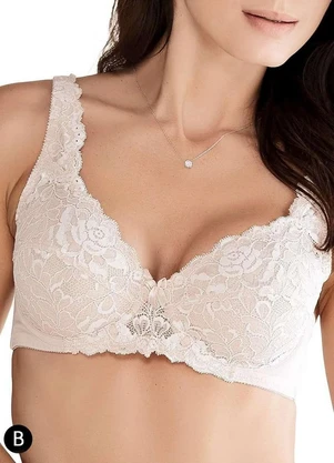 Sutiã com Aro e sem Bojo W Triumph Classic Soft 24341 Taça B - TRIUMPH