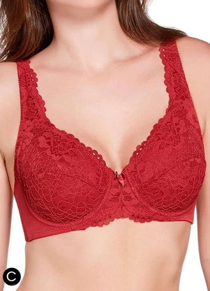 Sutiã com Aro e sem Bojo W Triumph Classic Soft 24341 Taça C - TRIUMPH