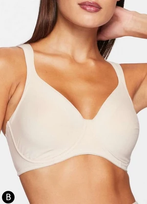Sutiã com Aro e sem Bojo W Triumph Shape 24814 Taça B - TRIUMPH