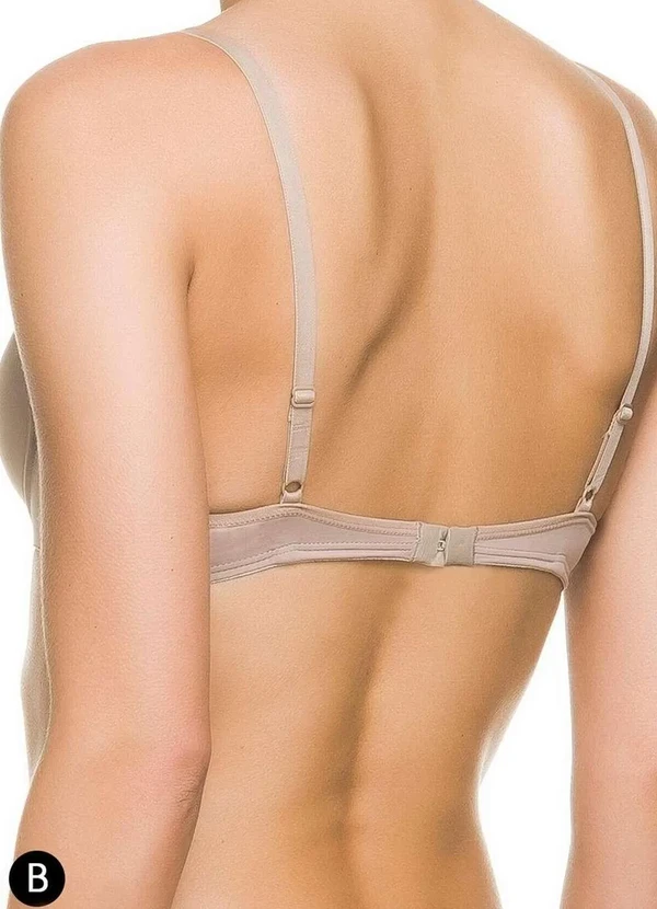 Hope - Sutiã Hope 2484 Taça B Cm-Camurca