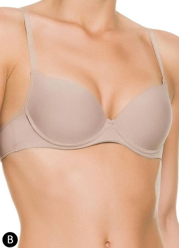 Hope - Sutiã Hope 2484 Taça B Cm-Camurca 2