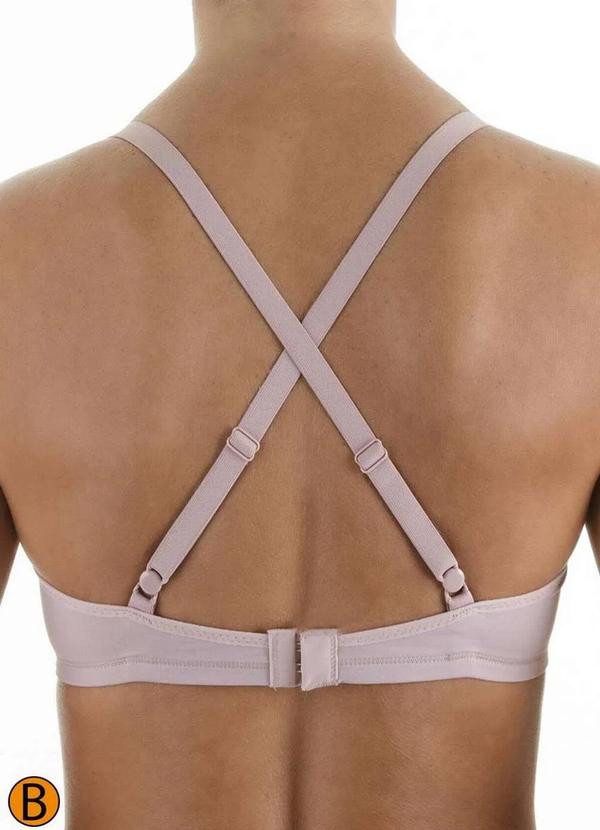 Liz - Sutiã sem Aro com Bojo Liz 51257 Taça B 365-Blush 3