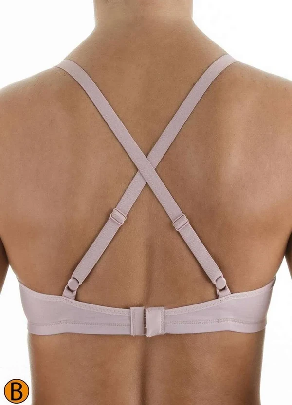 Liz - Sutiã sem Aro com Bojo Liz 51257 Taça B 365-Blush 3
