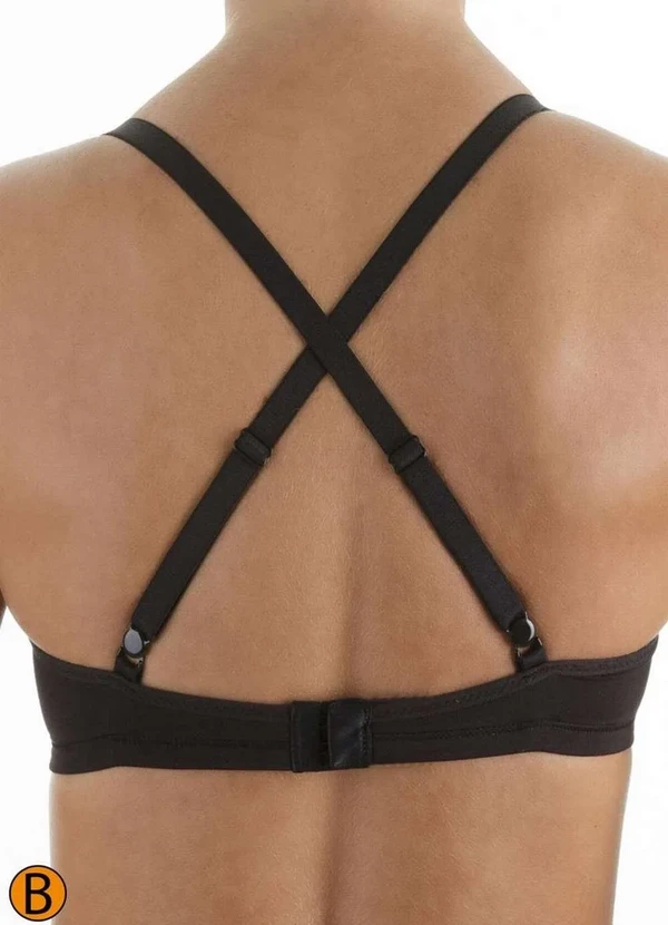 Liz - Sutiã sem Aro com Bojo Liz 51257 Taça B 71-Preta 3